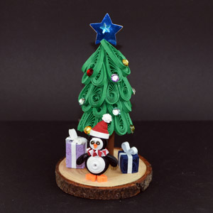 Quilled Christmas Season Ornament
