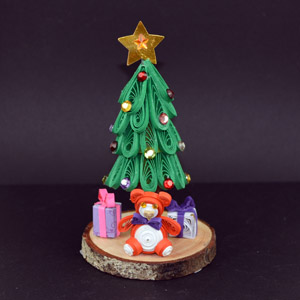 Quilled Christmas Season Ornament