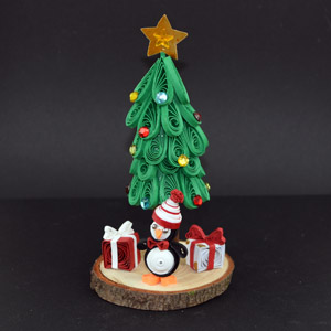 Quilled Christmas Season Ornament