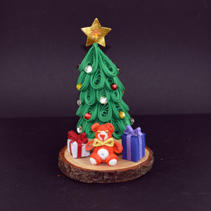 Quilled Christmas Season Ornament