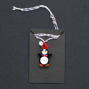 Quilled Penquin Necklace