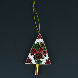 Quilled Christmas Season Ornament